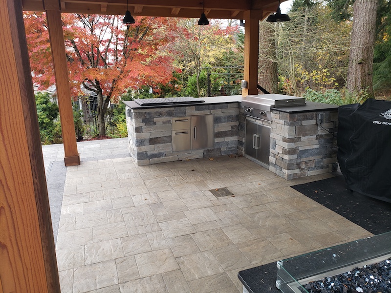 paver grill